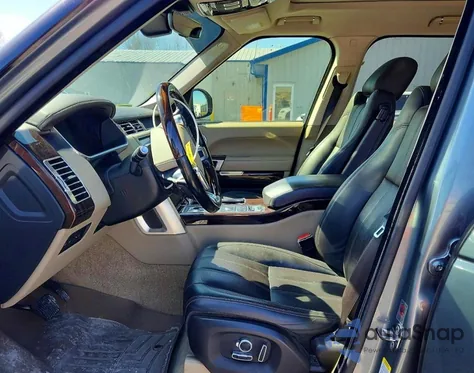 2017 Land Rover Range Rover Hse from USA, damaged, VIN SALGS2FK3HA347804